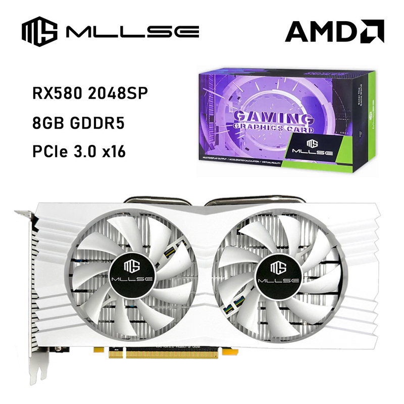Science And Invention - MLLSE AMD Radeon RX 580 8GB