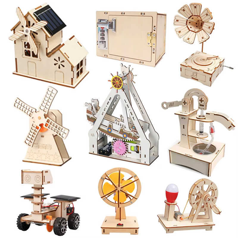 STEAM Experiment Kit Wooden DI - Science Max 评论和价格