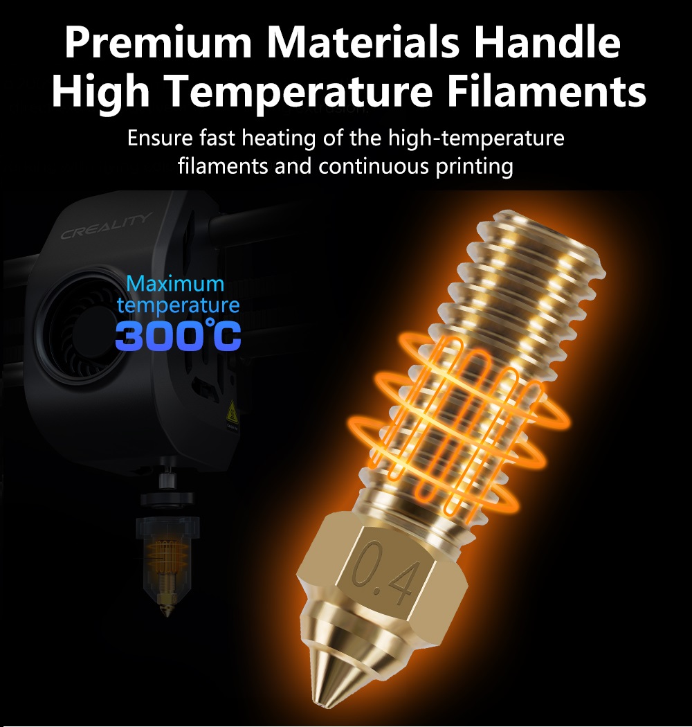 Nozzle For Creality K1 Max End - Science Max 评论和价格