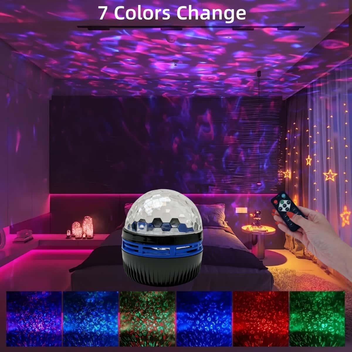 7 Modes RGB Starry Sky Galaxy  - Planetarium Projector Home 评论和价格