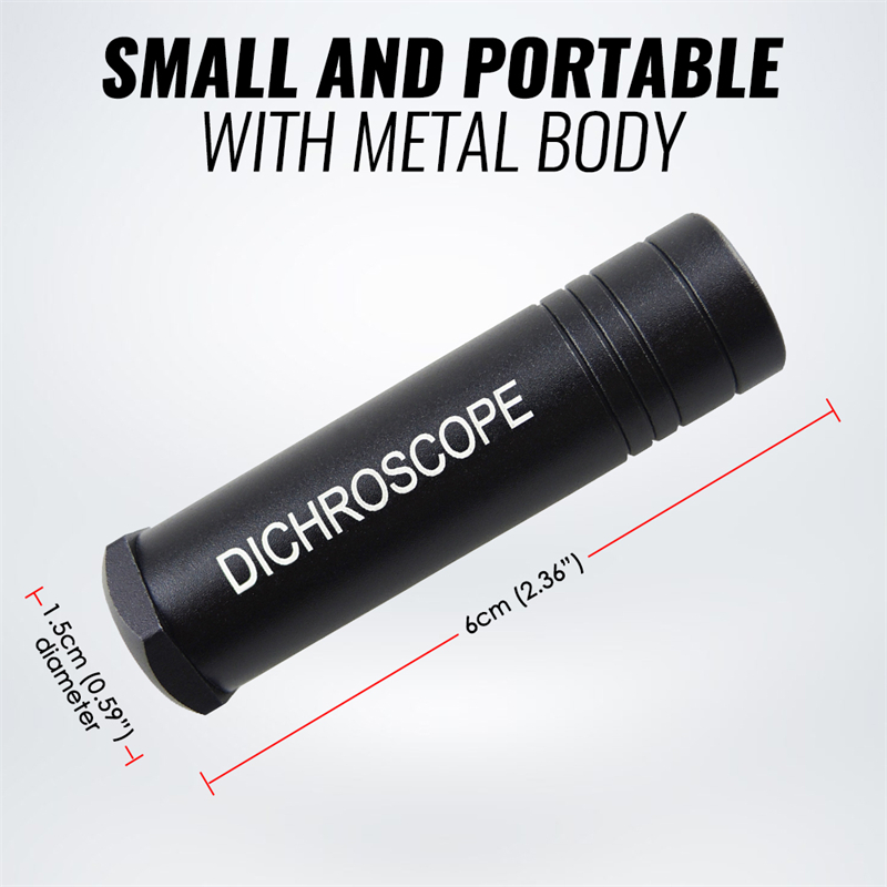 Dichroscope For Gem Calcite Di - Spectroscope Handheld 评论和价格