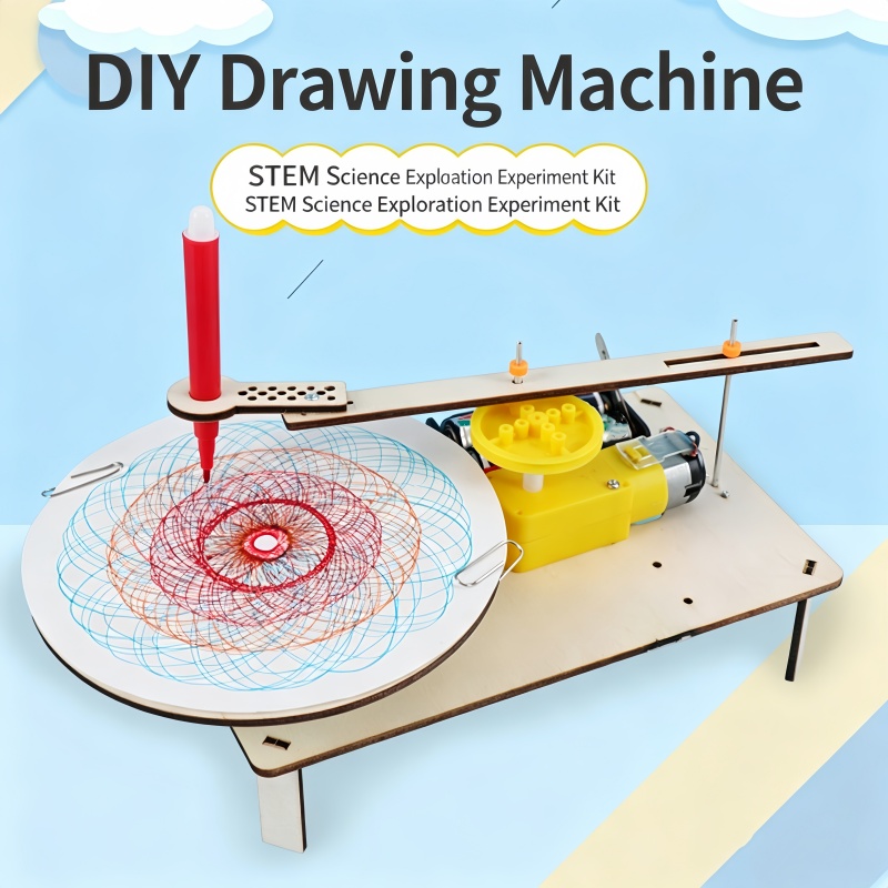 1-3Pcs DIY Wooden Electric Plo - Science Max 评论和价格