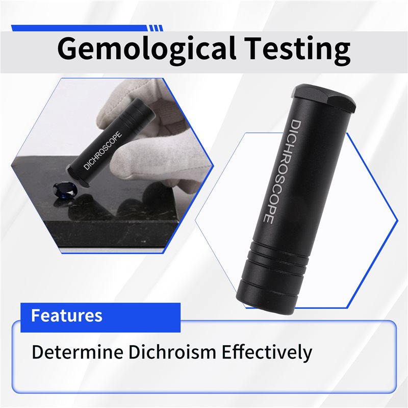 Gemstone Calcite Dichroscope T - Spectroscope Handheld 评论和价格